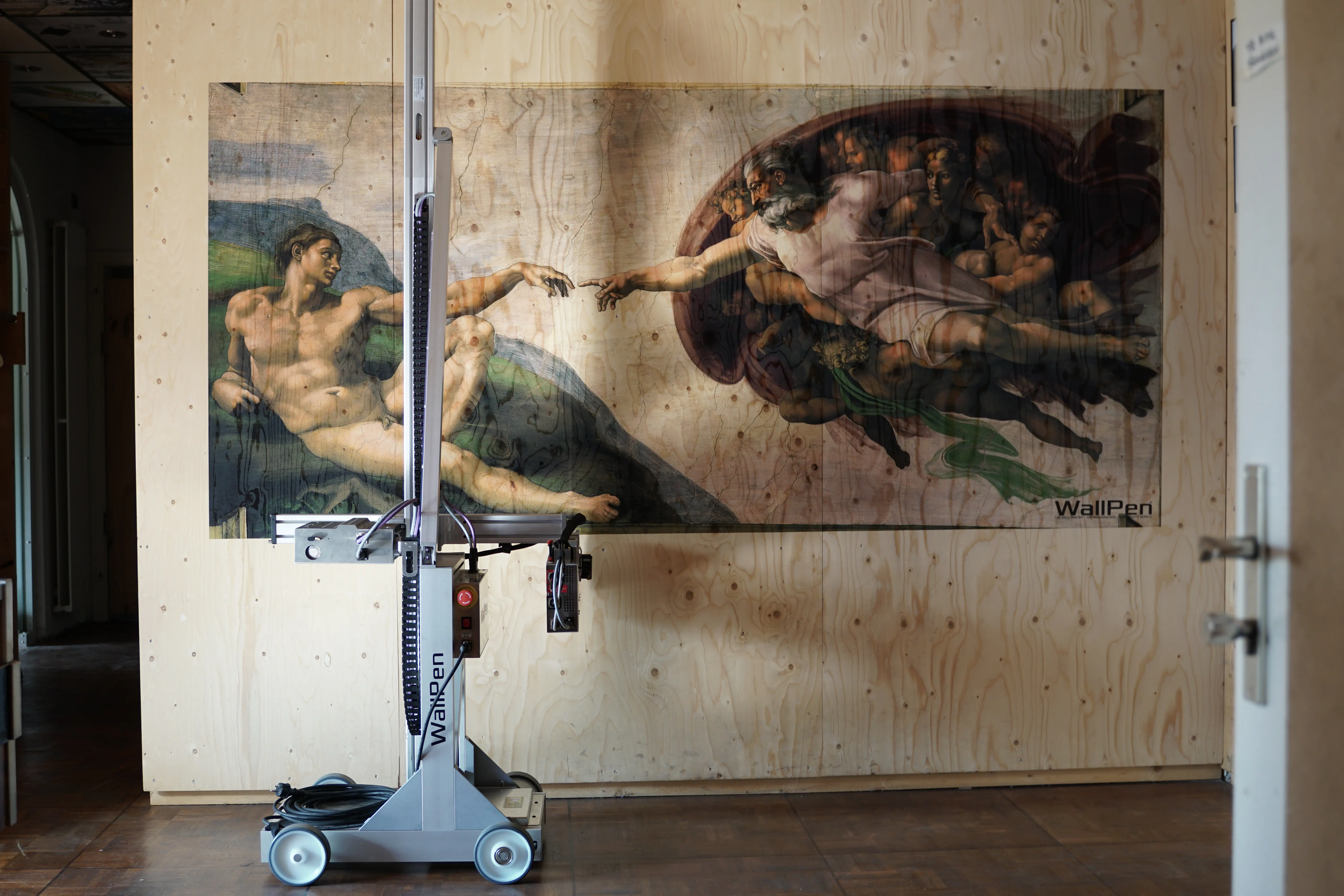 Umjetnički print na drvu